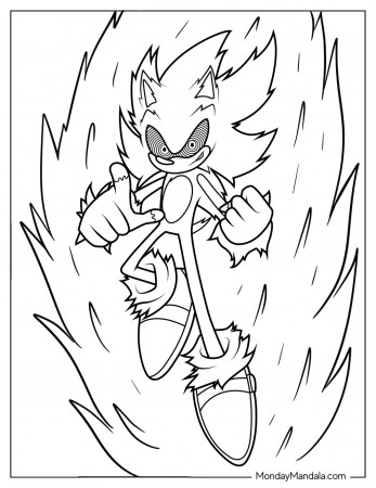 20 Sonic Exe Coloring Pages (Free PDF ...