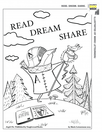 Coloring Book Pages – Every Child a Reader