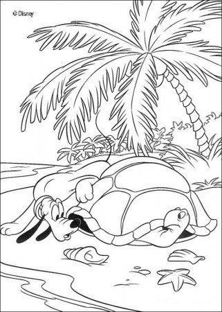 Mickey Mouse coloring pages - Mickey Mouse and Donald Duck