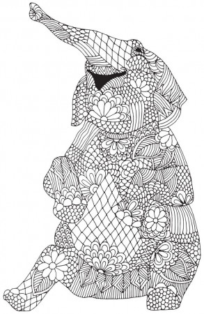 Adult Coloring Pages To Print Animals - Coloring Pages For All Ages