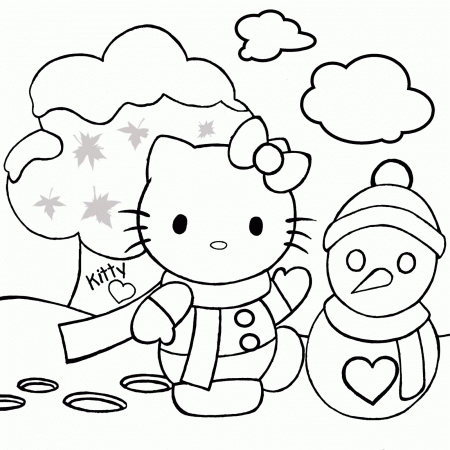 Christmas Coloring Pages (7) - Coloring Kids