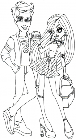 Monster High Coloring Pages | 360ColoringPages