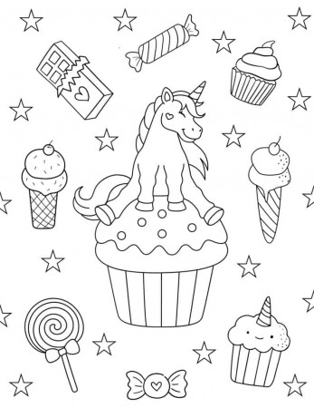 Free Printable Unicorn Coloring Pages ...