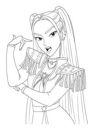 KPop Demon Hunters coloring pages - YouLoveIt.com