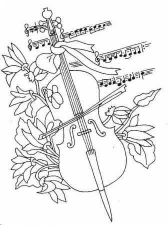 Music Coloring Pages | 100 Pictures Free Printable