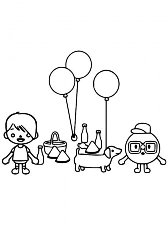 Toca Boca coloring pages. Download and print Toca Boca coloring pages.