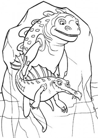 The Animals of the Ice Age Pre Historic Animals Coloring Pages ...