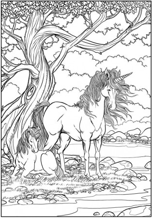 Unicorns to Color | Unicorns ...