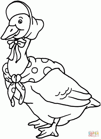 Gooses coloring pages | Free Coloring Pages