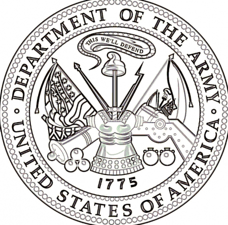 U.S. Army Logo Coloring Book Printable & Online