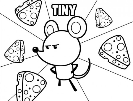 Tiny from Chico Bon Bon Coloring Page ...