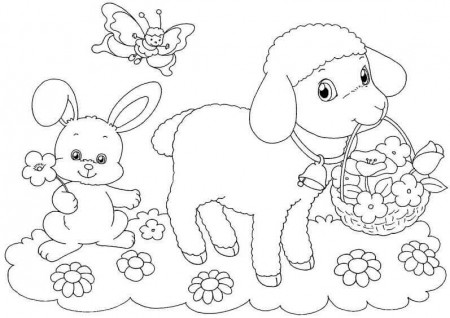 35 Free Printable Easter Coloring Pages