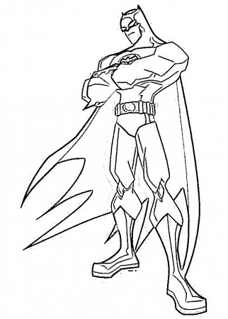 Drawing Batman #76834 (Superheroes) – Printable coloring pages