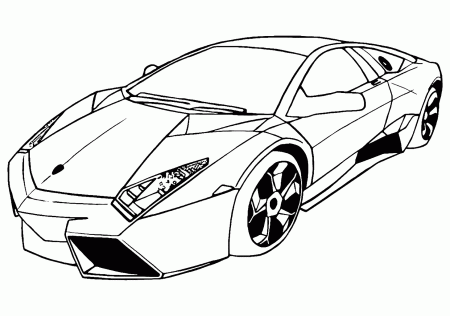 Racing Car Coloring Pages Printable for ...