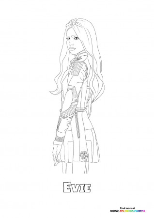 Descendants - Coloring Pages for kids