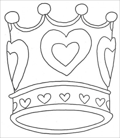 16+ Free Crown Shape Templates, Crafts And Colouring Pages