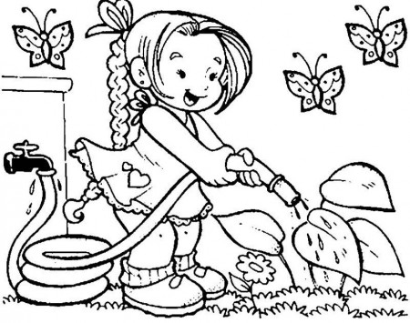 Drawing Gardener #98846 (Jobs) – Printable coloring pages