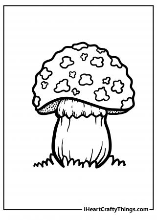 Printable Mushroom Coloring Pages (Updated 2023)