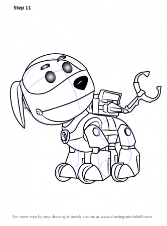 Learn How to Draw Robo-Dog from PAW Patrol (PAW Patrol) Step by Step :  Drawing Tutorials | Dog coloring page, Paw patrol, Free printable coloring  pages