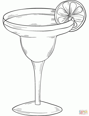 Margarita coloring page | Free Printable Coloring Pages