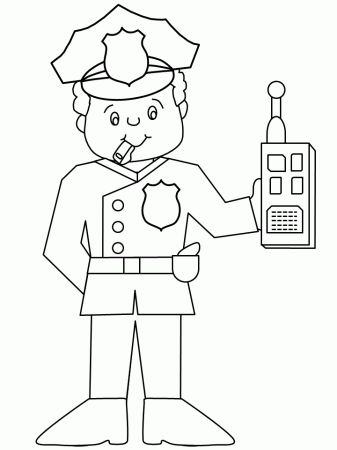 8 Pics of Policeman Coloring Pages Printable - Coloring Page ...