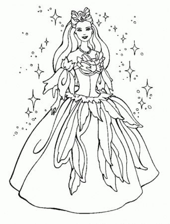 Free Printable Coloring Pages Of Princess - Coloring