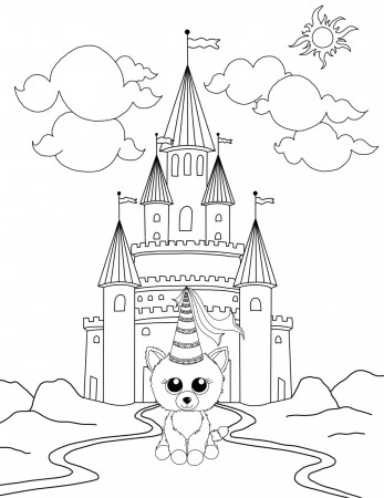 coloring page for kids ~ Phenomenal Free Beanie Booring ...