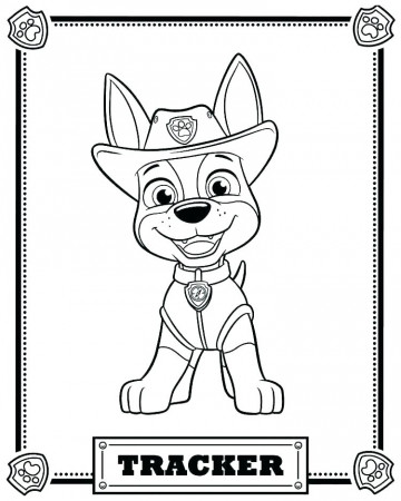 Colouring Pages To Print Paw Patrol - Pusat Hobi