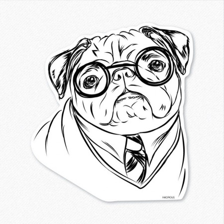Printable Pug Coloring Pages Pug Coloring Pages For Adults. Kids ...