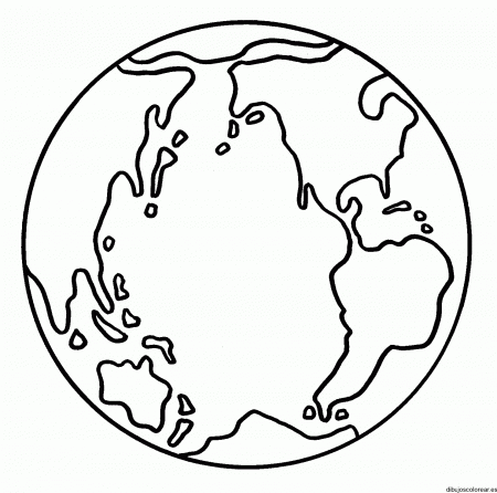 Papers Earth Coloring Pages Free Coloring Page Map Of The World ...