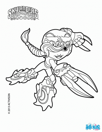 Roller brawl coloring pages - Hellokids.com