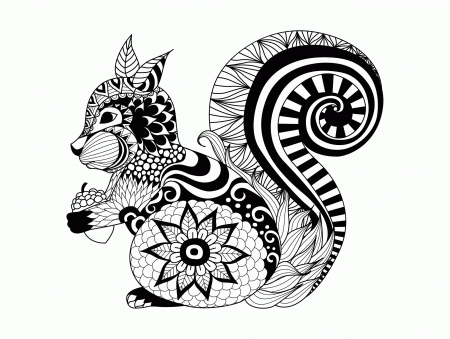 Animal - Coloring Pages for adults