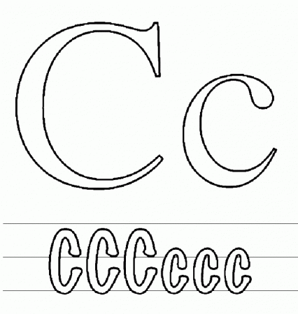 Download Basic Learning For Letter C Coloring Pages Or Print Basic 