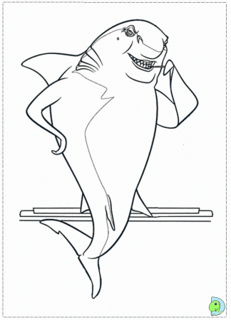 shark tale Colouring Pages (page 2)