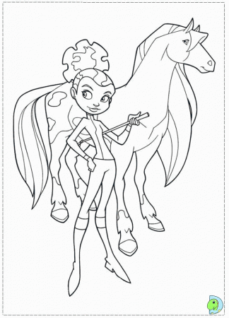 Horseland Coloring Pages