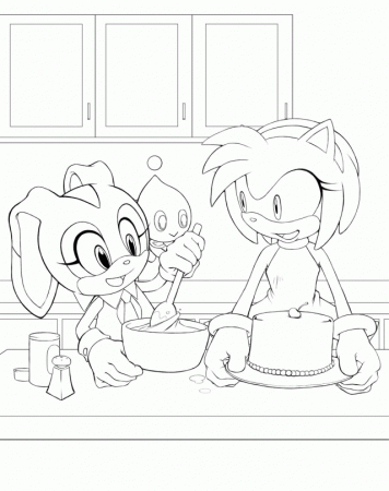 Home Page Amy Rose Coloring Pages Sonic Id 42372 Uncategorized 
