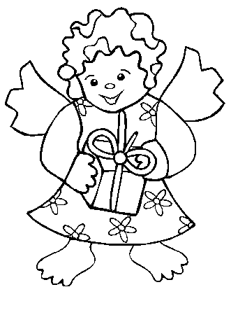 Angels Angel11 Bible Coloring Pages & Coloring Book