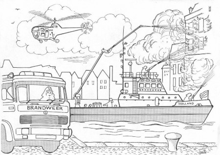 Coloring Page - Fireman coloring pages 26