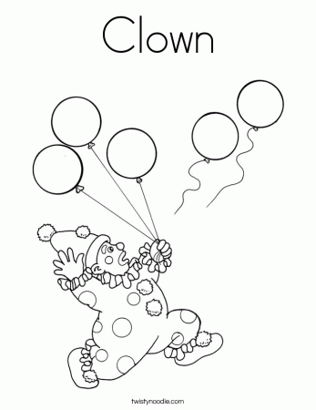 Killer Clowns Coloring Pages Bears