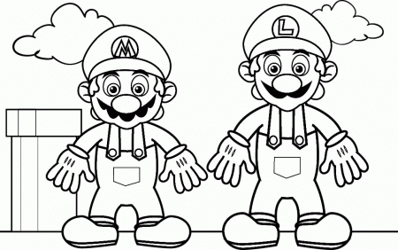 Super Mario Coloring Pages #14 | Super Mario Coloring Pages