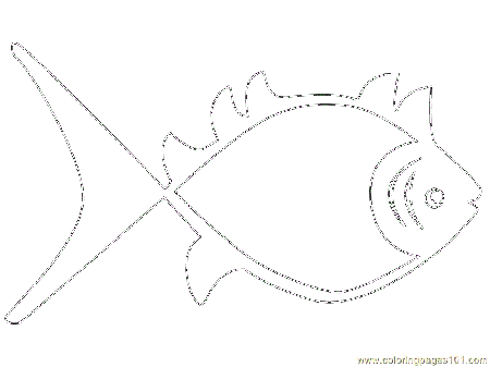 fish aboriginal Colouring Pages