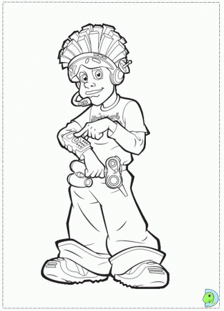 Lazy Town Coloring page- DinoKids.