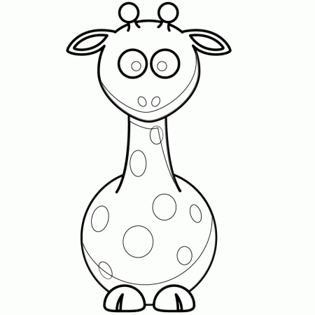 Giraffe Coloring Pages 3 | Coloring Pages To Print