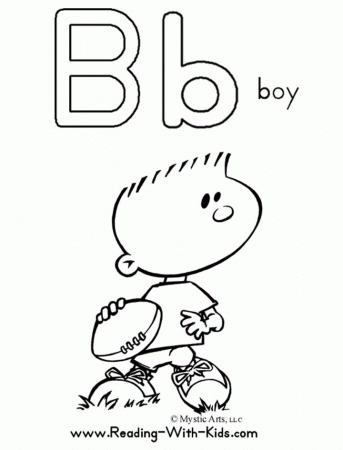Letter B Coloring Pages | Coloring Pages