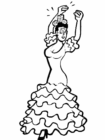 Ballet 15 Sports Coloring Pages & Coloring Book