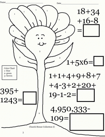 Addition Coloring Sheets Free Coloring Pages For Kids 57124 