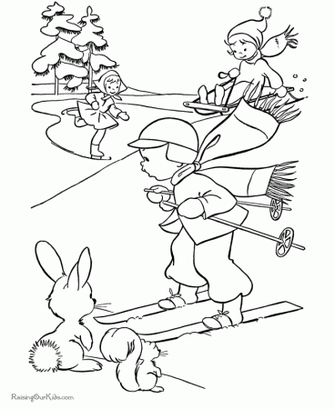 january coloring pages kids | Coloring Picture HD For Kids 