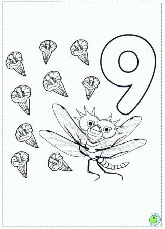 Little Miss Spider Coloring Pages