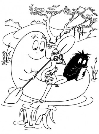 coloriage-barbapapa1.png (2300×3100) | barbapapa