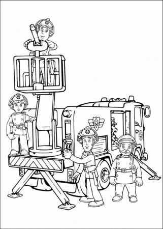 Fireman Sam Coloring Pages 97727 Fireman Sam Coloring Pages